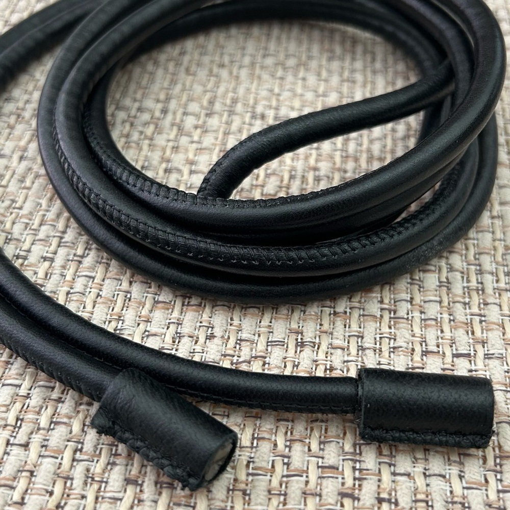 Zara Black Leather Belt